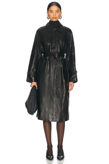 Nour Hammour Isolde Trench Coat | Thumbnail 1 Nour Hammour Isolde Trench Coat | Thumbnail 1