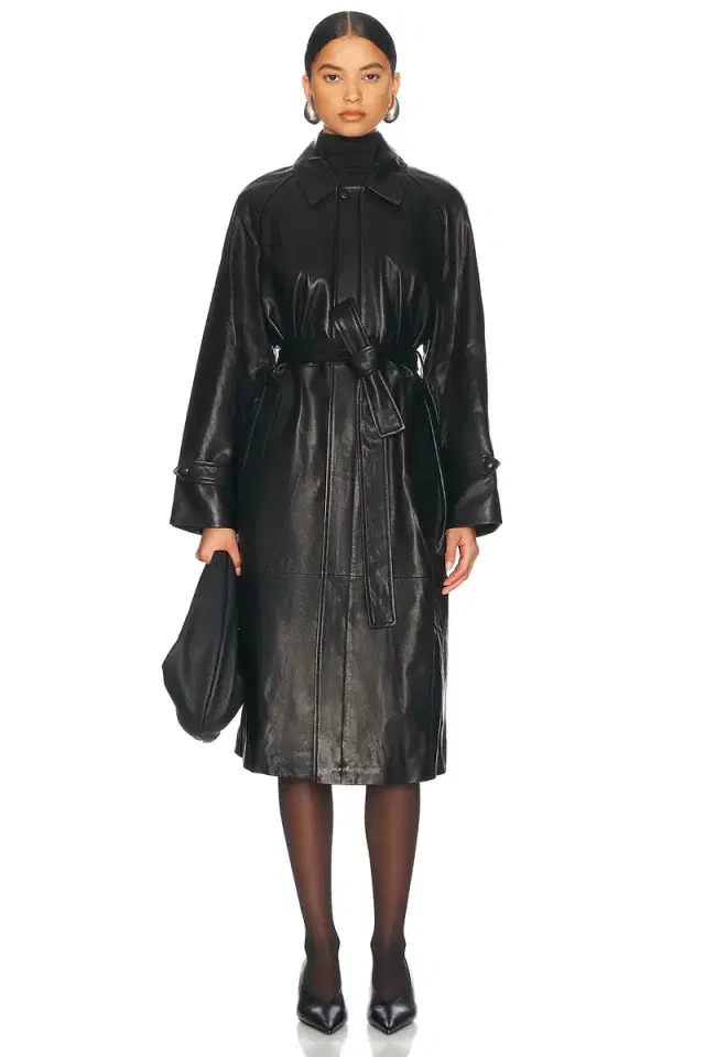NOUR HAMMOUR Isolde Trench Coat