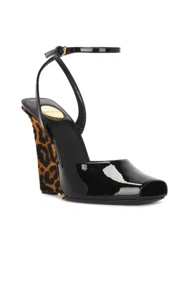 Saint Laurent Orhand Peep Toe Wedge | Thumbnail 2 Saint Laurent Orhand Peep Toe Wedge | Thumbnail 2