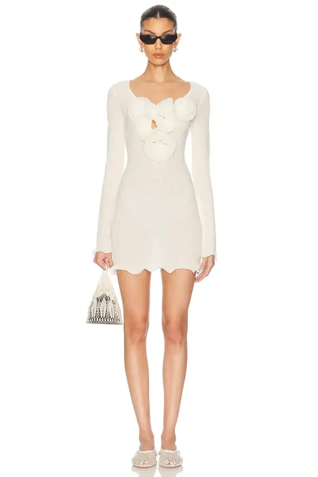 Magda Butrym Long Sleeve Mini Dress