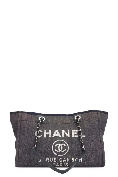Chanel Chanel Deauville Tote Bag | Thumbnail 1 Chanel Chanel Deauville Tote Bag | Thumbnail 1