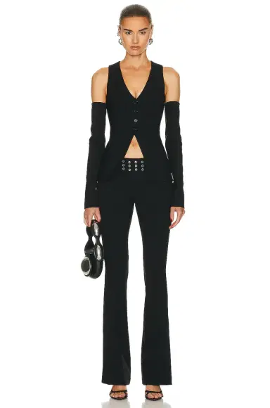 Blumarine Wide Leg Pant | Thumbnail 4