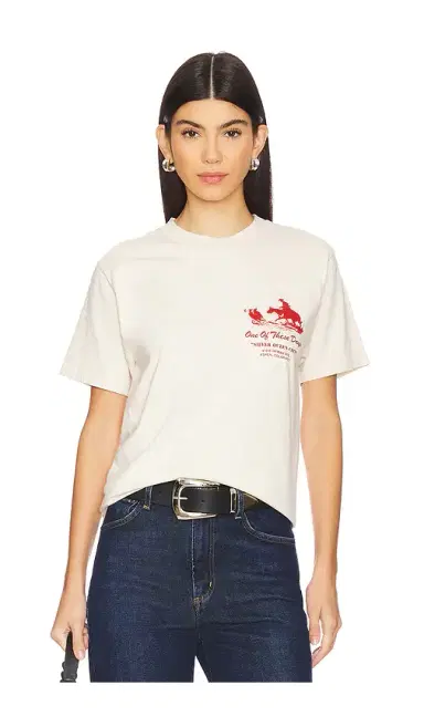 ONE OF THESE DAYS x FWRD Silver Queen City Tee | Thumbnail 1