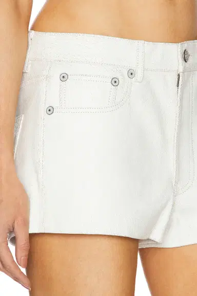 R13 5-Pocket Leather Short | Thumbnail 6 R13 5-Pocket Leather Short | Thumbnail 6