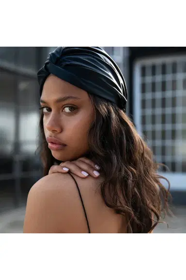 Slip Pure Silk Turban | Thumbnail 5 Slip Pure Silk Turban | Thumbnail 5