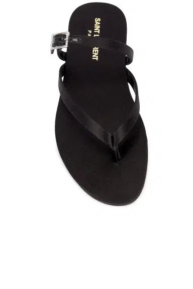 Saint Laurent Laszlo Flat Slide | Thumbnail 4