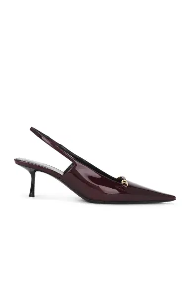 Saint Laurent Carine Slingback Pump | Thumbnail 1 Saint Laurent Carine Slingback Pump | Thumbnail 1