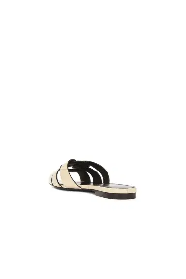 Saint Laurent Tribute Flat Sandal | Thumbnail 3 Saint Laurent Tribute Flat Sandal | Thumbnail 3