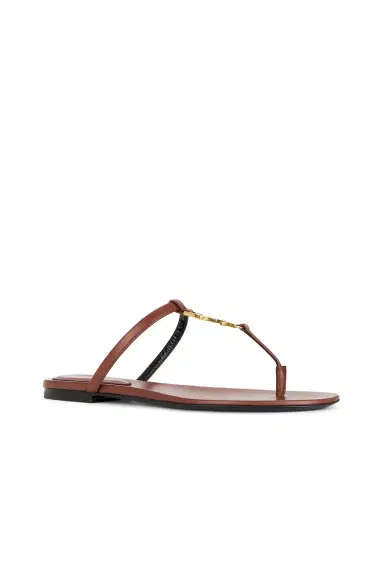 Saint Laurent Cassandra Flat Sandal | Thumbnail 2