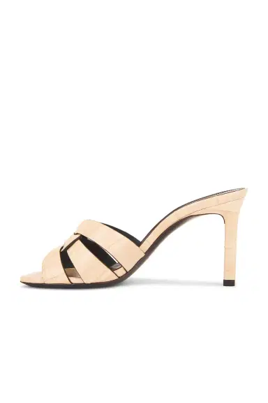 Saint Laurent Tribute Mule Sandal | Thumbnail 5 Saint Laurent Tribute Mule Sandal | Thumbnail 5