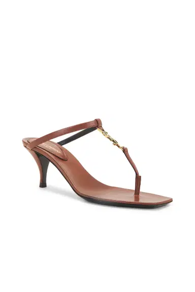 Saint Laurent Cassandra Sandal | Thumbnail 2 Saint Laurent Cassandra Sandal | Thumbnail 2