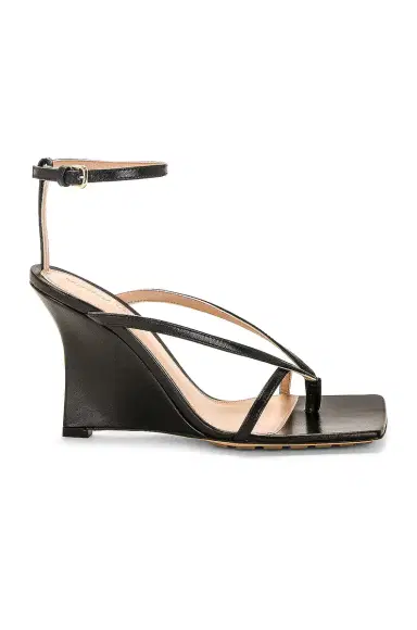 Bottega Veneta Stretch Ankle Strap Wedge Sandal | Thumbnail 1 Bottega Veneta Stretch Ankle Strap Wedge Sandal | Thumbnail 1