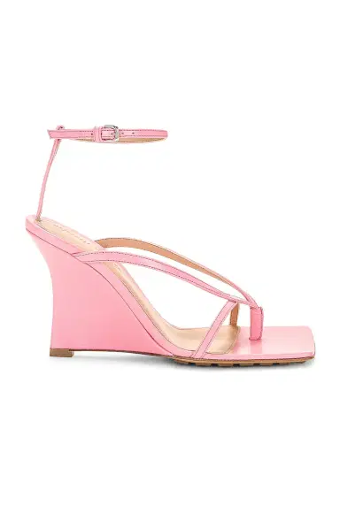 Bottega Veneta Stretch Ankle Strap Wedge Sandal | Thumbnail 1
