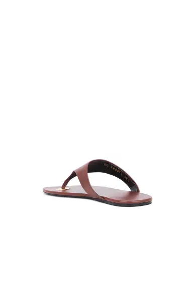 Saint Laurent Kouros Flat Sandal | Thumbnail 3 Saint Laurent Kouros Flat Sandal | Thumbnail 3