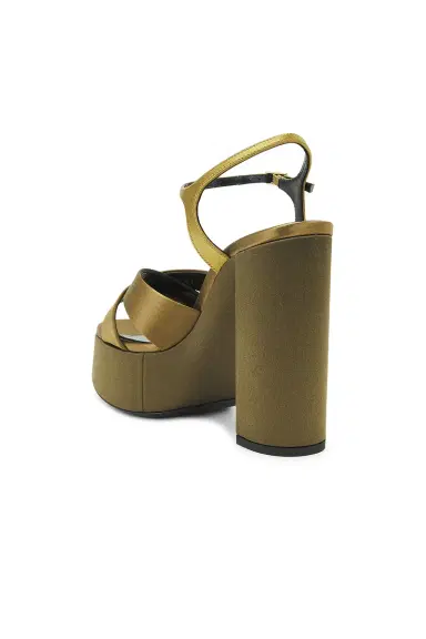 Saint Laurent Bianca Platform Sandal | Thumbnail 3 Saint Laurent Bianca Platform Sandal | Thumbnail 3