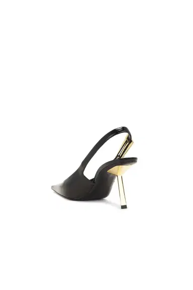 Saint Laurent Stone Slingback Pump | Thumbnail 3 Saint Laurent Stone Slingback Pump | Thumbnail 3