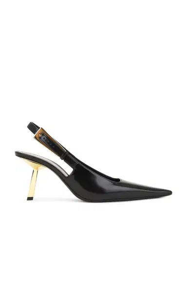 Saint Laurent Stone Slingback Pump | Thumbnail 1 Saint Laurent Stone Slingback Pump | Thumbnail 1