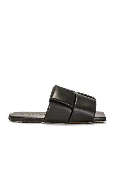 Bottega Veneta Patch Mule Flat Sandal | Thumbnail 1 Bottega Veneta Patch Mule Flat Sandal | Thumbnail 1