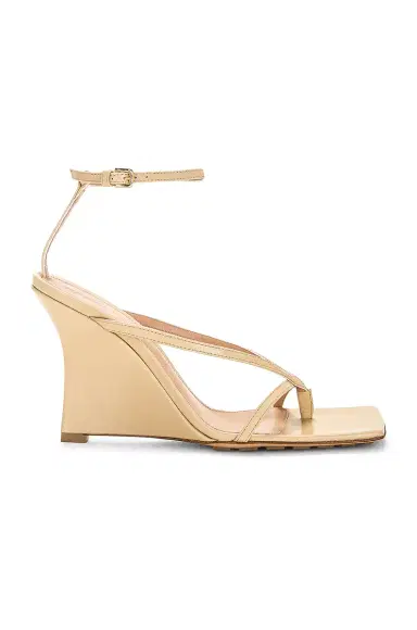 Bottega Veneta Stretch Ankle Strap Wedge Sandal | Thumbnail 1 Bottega Veneta Stretch Ankle Strap Wedge Sandal | Thumbnail 1