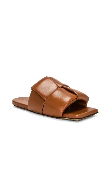Bottega Veneta Patch Mule Flat Sandal | Thumbnail 2 Bottega Veneta Patch Mule Flat Sandal | Thumbnail 2