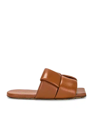 Bottega Veneta Patch Mule Flat Sandal | Thumbnail 1 Bottega Veneta Patch Mule Flat Sandal | Thumbnail 1
