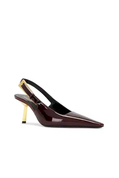 Saint Laurent Stone Slingback Pump | Thumbnail 2 Saint Laurent Stone Slingback Pump | Thumbnail 2
