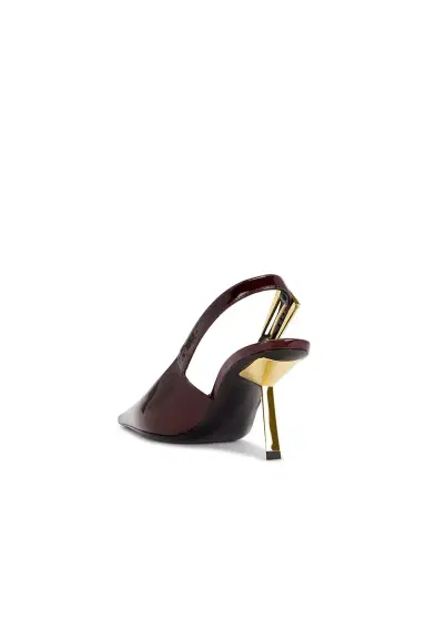 Saint Laurent Stone Slingback Pump | Thumbnail 3 Saint Laurent Stone Slingback Pump | Thumbnail 3