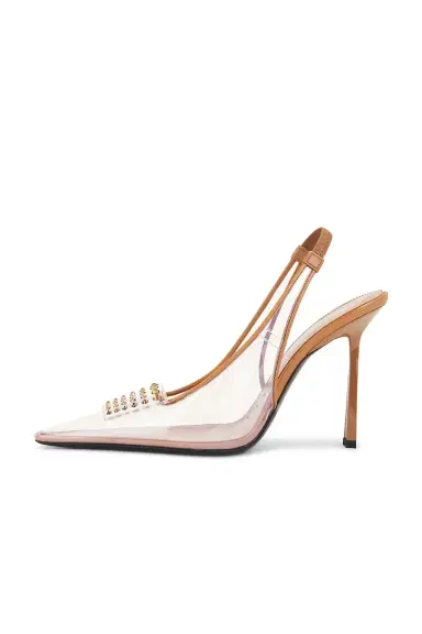 Saint Laurent Stone Slingback Pump | Thumbnail 5 Saint Laurent Stone Slingback Pump | Thumbnail 5