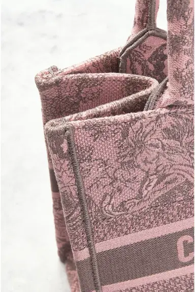 Dior Toile De Jouy Embroidery Book Tote Bag | Thumbnail 8