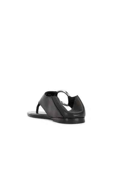 Saint Laurent Xsl Flat Sandal | Thumbnail 3 Saint Laurent Xsl Flat Sandal | Thumbnail 3