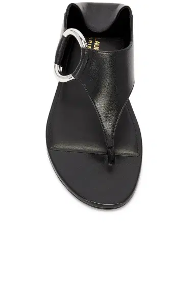 Saint Laurent Xsl Flat Sandal | Thumbnail 5 Saint Laurent Xsl Flat Sandal | Thumbnail 5