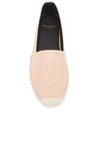 Saint Laurent Monogram Flat Espadrille | Thumbnail 4 Saint Laurent Monogram Flat Espadrille | Thumbnail 4