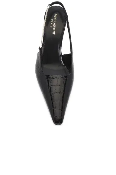 Saint Laurent Blake Slingback Pump | Thumbnail 4 Saint Laurent Blake Slingback Pump | Thumbnail 4
