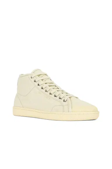 Saint Laurent SL39 Mid Top Sneaker | Thumbnail 2 Saint Laurent SL39 Mid Top Sneaker | Thumbnail 2