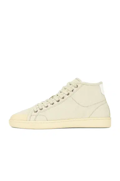 Saint Laurent SL39 Mid Top Sneaker | Thumbnail 5 Saint Laurent SL39 Mid Top Sneaker | Thumbnail 5