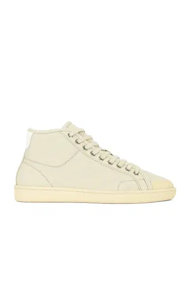 Saint Laurent SL39 Mid Top Sneaker | Thumbnail 1 Saint Laurent SL39 Mid Top Sneaker | Thumbnail 1