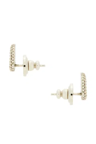 Valentino Garavani V Logo Signature Strass Earrings | Thumbnail 2 Valentino Garavani V Logo Signature Strass Earrings | Thumbnail 2