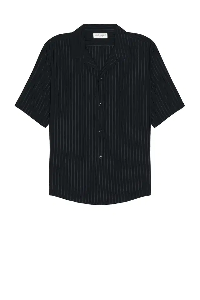 Saint Laurent Chemise Polo Col Requin