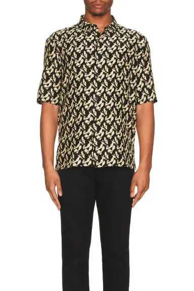 Saint Laurent Chemise Polo Col Pointu | Thumbnail 3 Saint Laurent Chemise Polo Col Pointu | Thumbnail 3