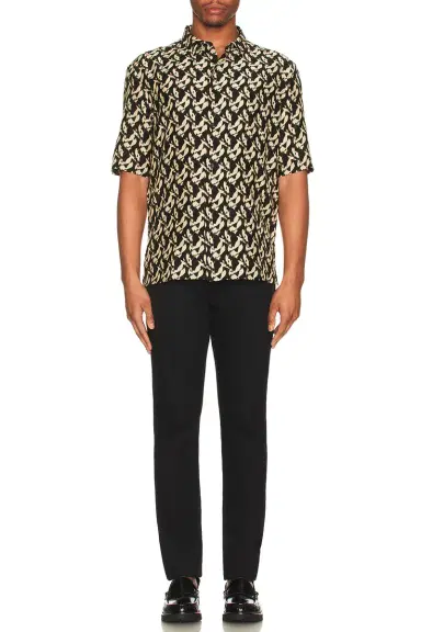 Saint Laurent Chemise Polo Col Pointu | Thumbnail 4 Saint Laurent Chemise Polo Col Pointu | Thumbnail 4