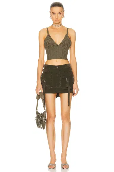 BLUMARINE Cargo Mini Skirt | Thumbnail 4