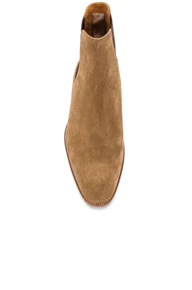 Saint Laurent Suede Wyatt Chelsea Boots | Thumbnail 4 Saint Laurent Suede Wyatt Chelsea Boots | Thumbnail 4