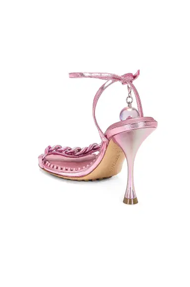 Bottega Veneta Dot Ankle Strap Sandals | Thumbnail 3