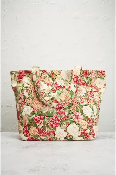 Chanel Chanel CC Flower Mark Tote Bag | Thumbnail 2 Chanel Chanel CC Flower Mark Tote Bag | Thumbnail 2
