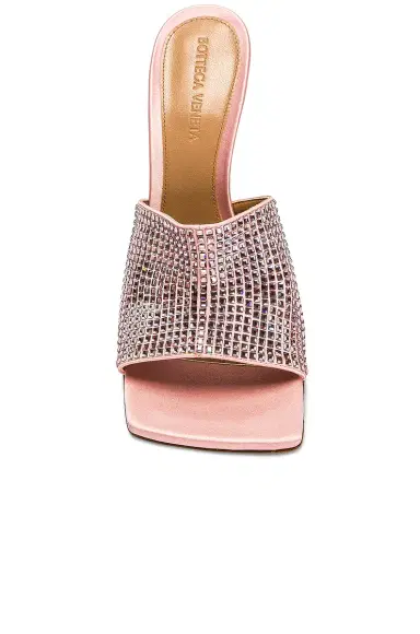 Bottega Veneta Sparkle Stretch Mule Sandals | Thumbnail 4