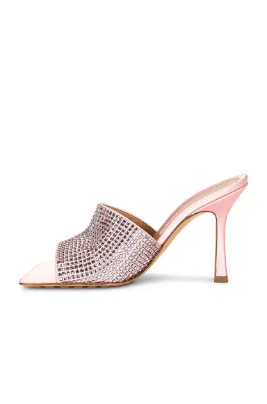 Bottega Veneta Sparkle Stretch Mule Sandals | Thumbnail 5