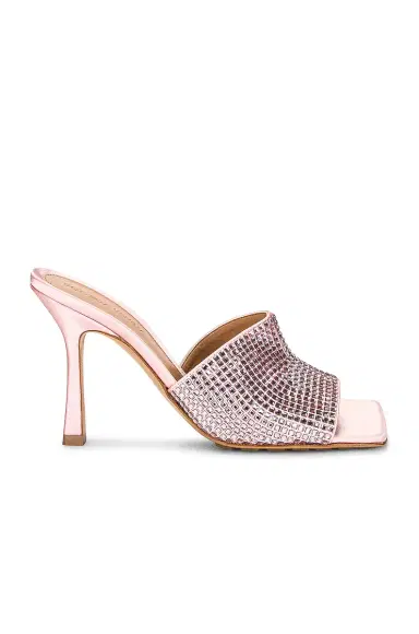 Bottega Veneta Sparkle Stretch Mule Sandals | Thumbnail 1