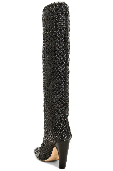 Bottega Veneta Mini Lido Weave Knee Boots | Thumbnail 3 Bottega Veneta Mini Lido Weave Knee Boots | Thumbnail 3