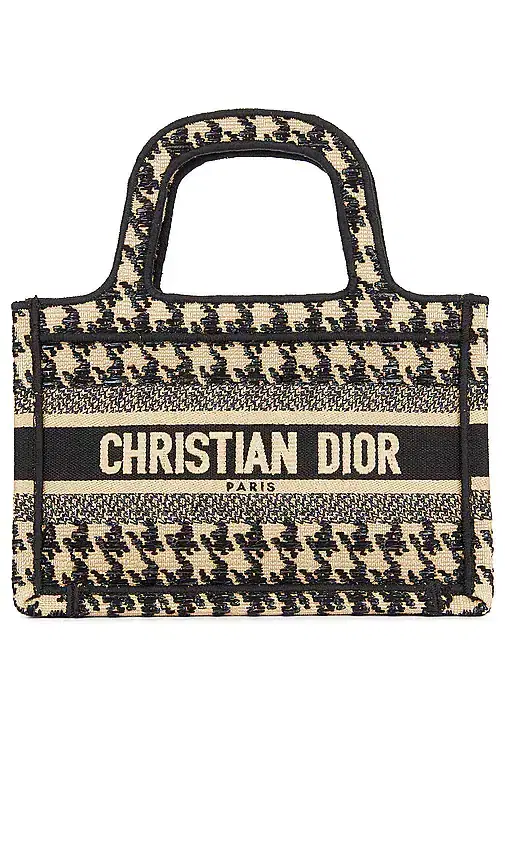 FWRD Renew Dior Mini Book Tote Bag