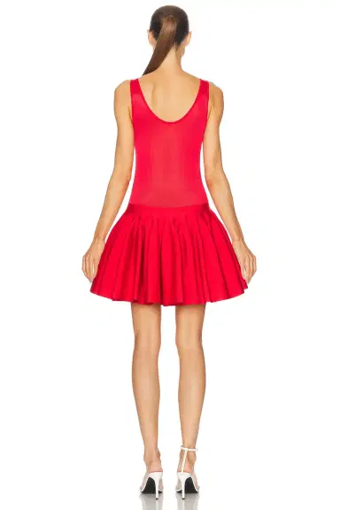 Alaïa Godet Dress | Thumbnail 3 Alaïa Godet Dress | Thumbnail 3